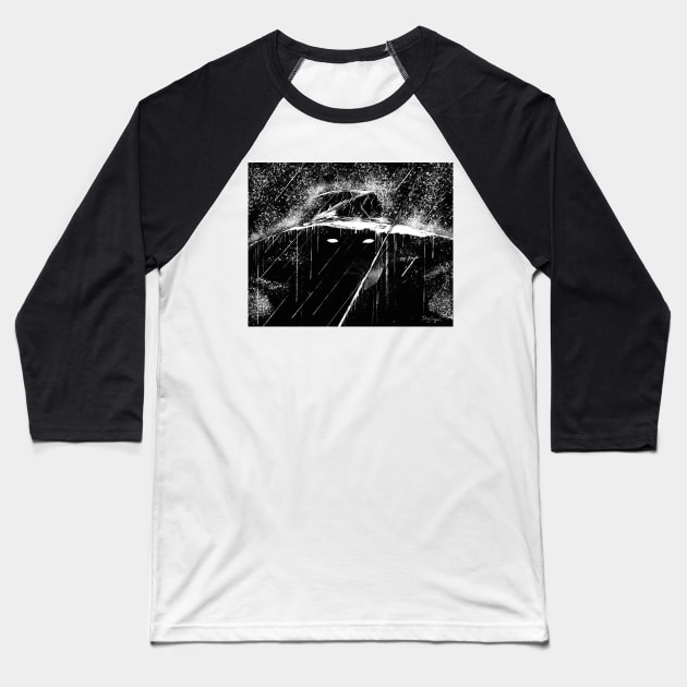 Zorro Shadow Storm Baseball T-Shirt by DougSQ